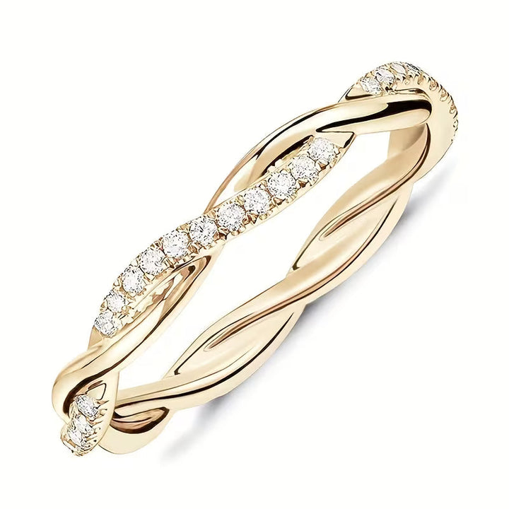 Gold Double Essence Ring