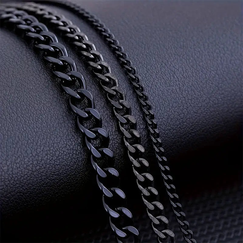 Men's Minimalist Cuban Chain Necklace
