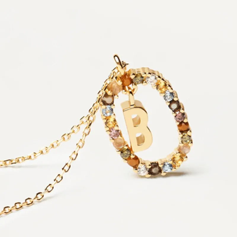 Chic Multicolor Stone Necklace