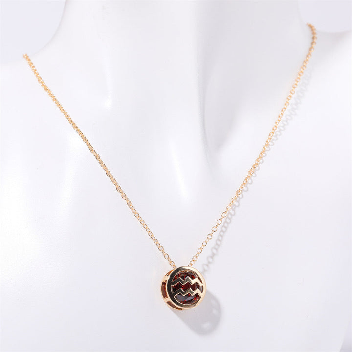 Reversible Zodiac Necklace