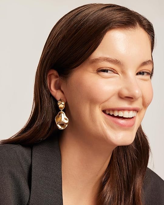 Gold Wave Earrings