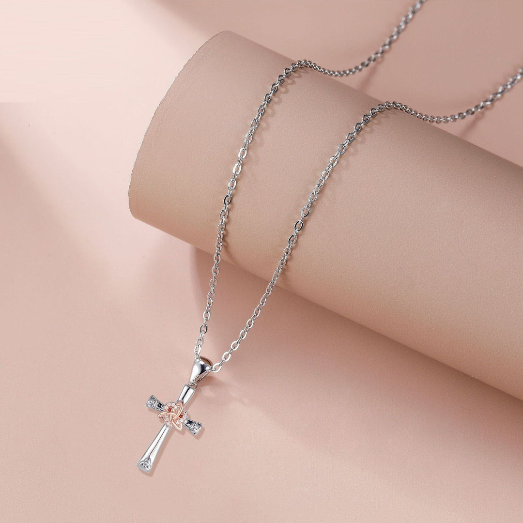 Endless Faith Cross Necklace