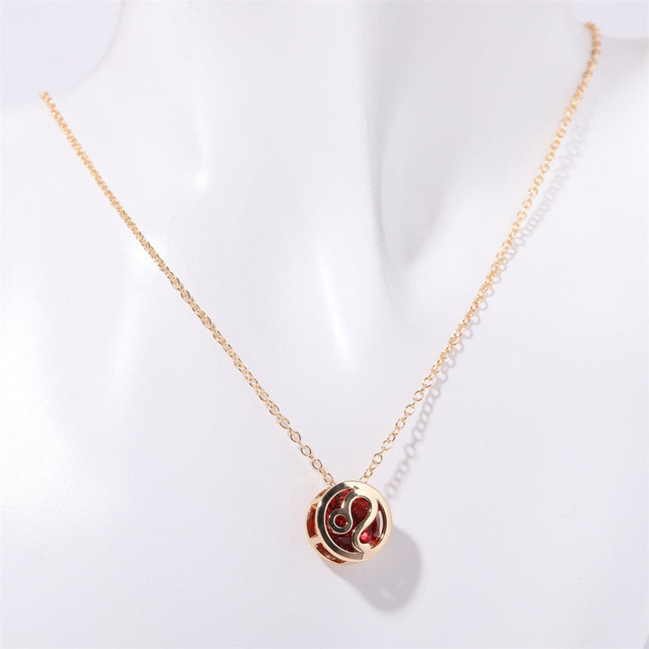 Reversible Zodiac Necklace