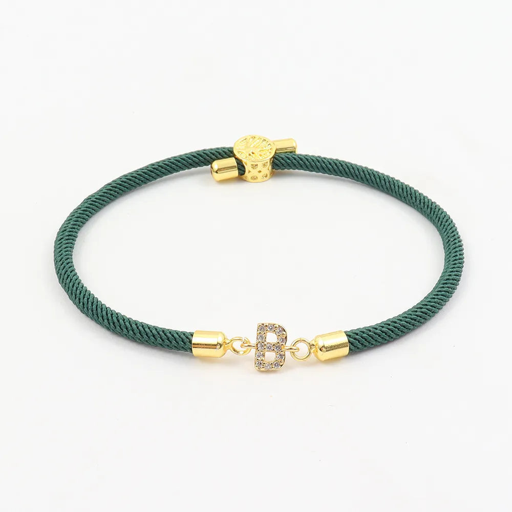 Custom Initial Bracelet