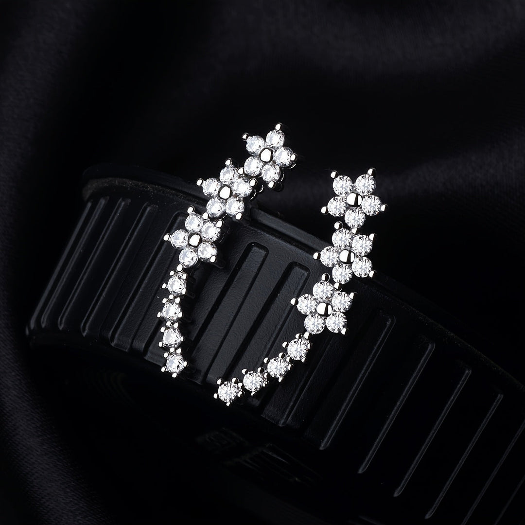 Chic Floral Earrings