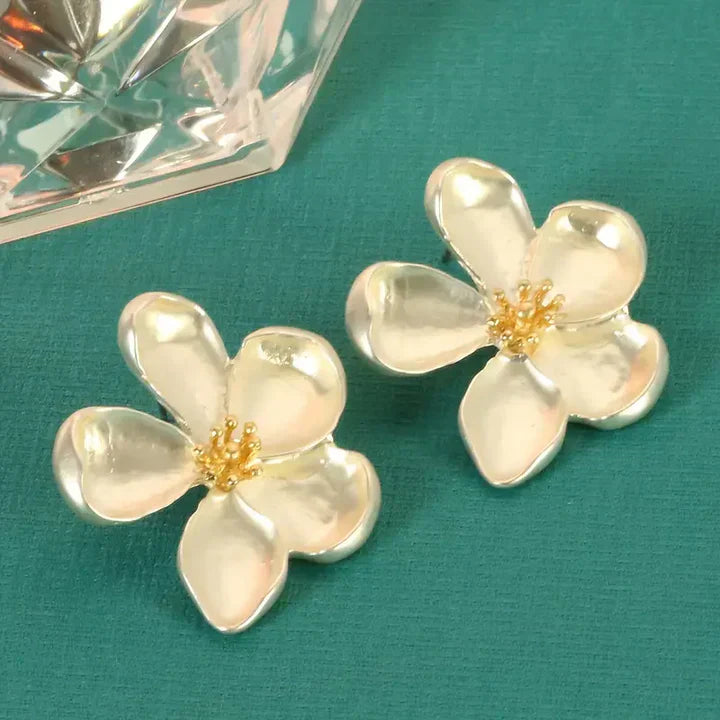 Gold Blossom Earrings