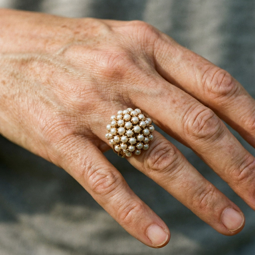 Pearl Inlay Ring