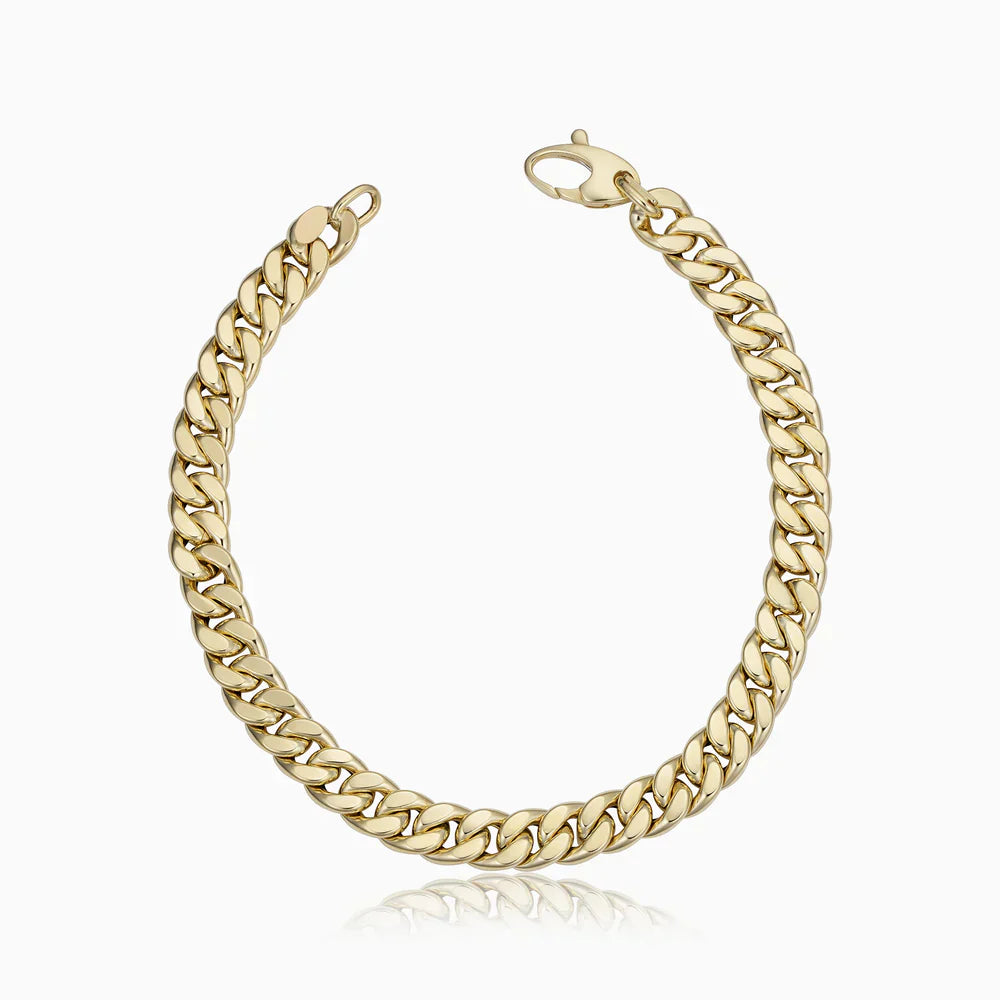 Gold Vintage Cuban Bracelet