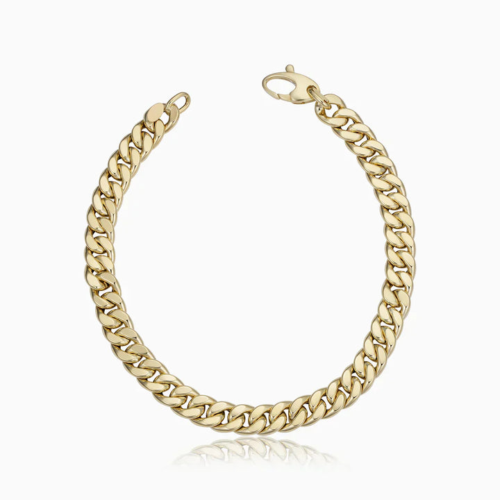 Gold Vintage Cuban Bracelet