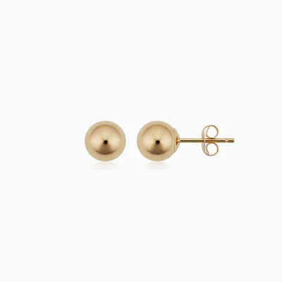 Gold Orbe Earrings