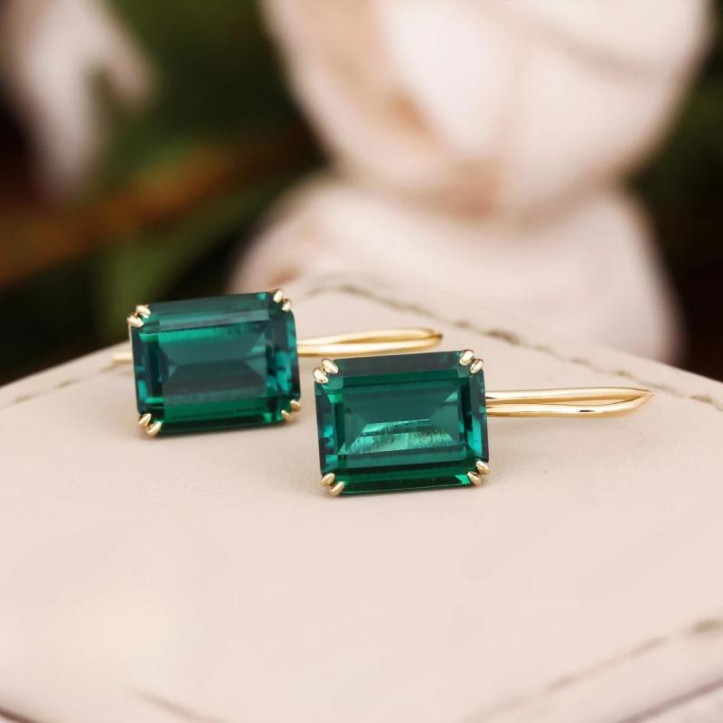 Emerald Mila Earrings