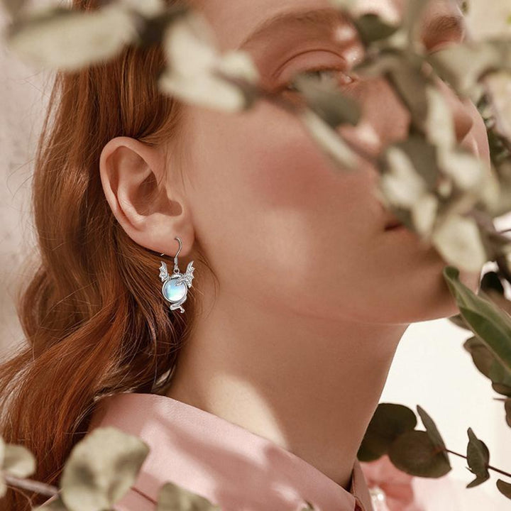 Radiant Moonstone Earrings