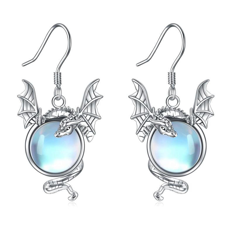 Radiant Moonstone Earrings