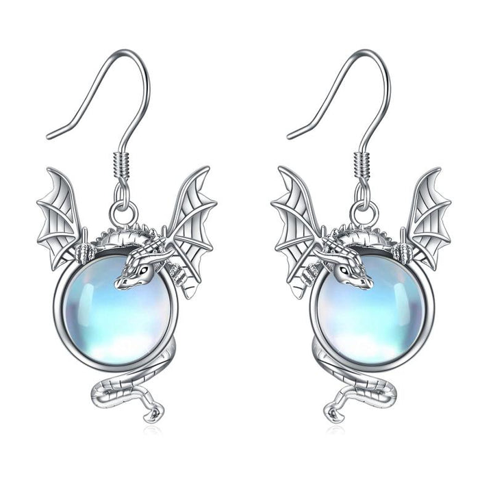 Radiant Moonstone Earrings