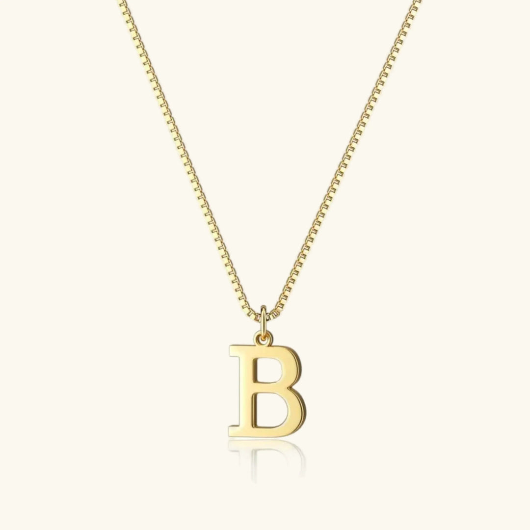 Gold Initial Necklace