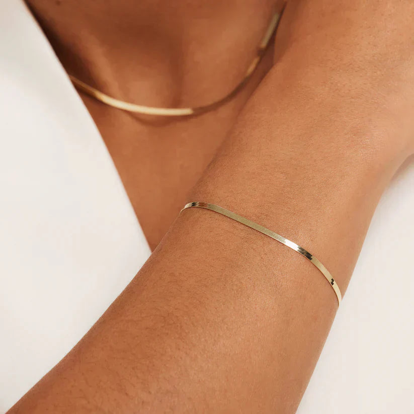 Gold Snake Bracelet