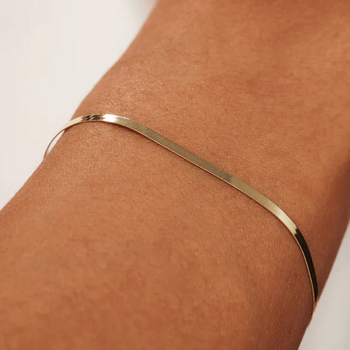 Gold Snake Bracelet