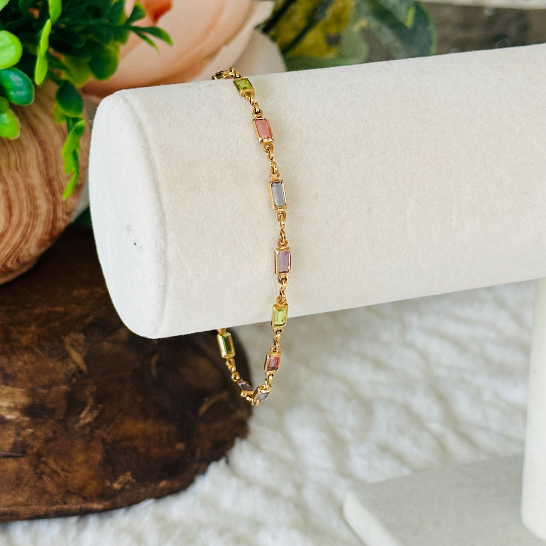 Isabella Multicolor Stone Bracelet