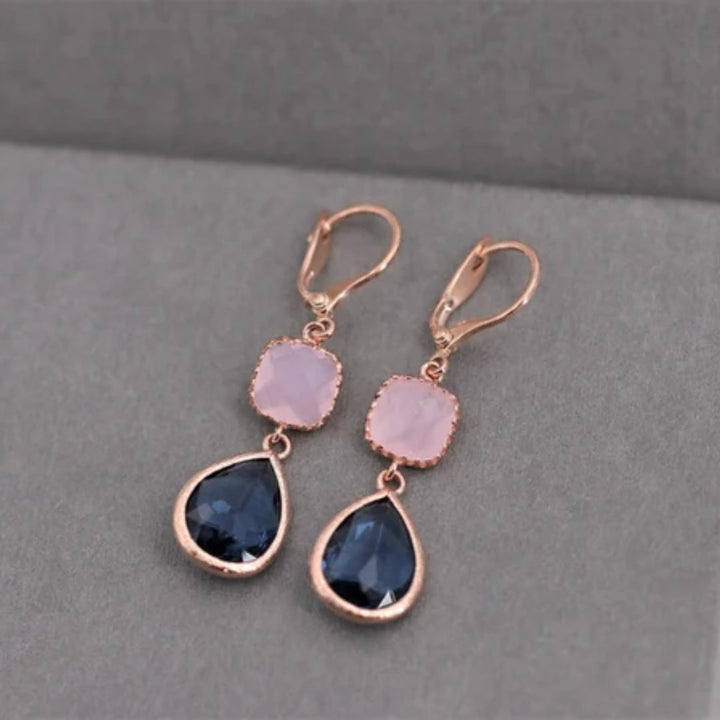 Elegant Natural Stone Luxury Earrings