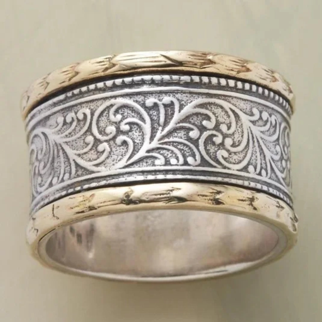 Antique Gold and Silver Ring