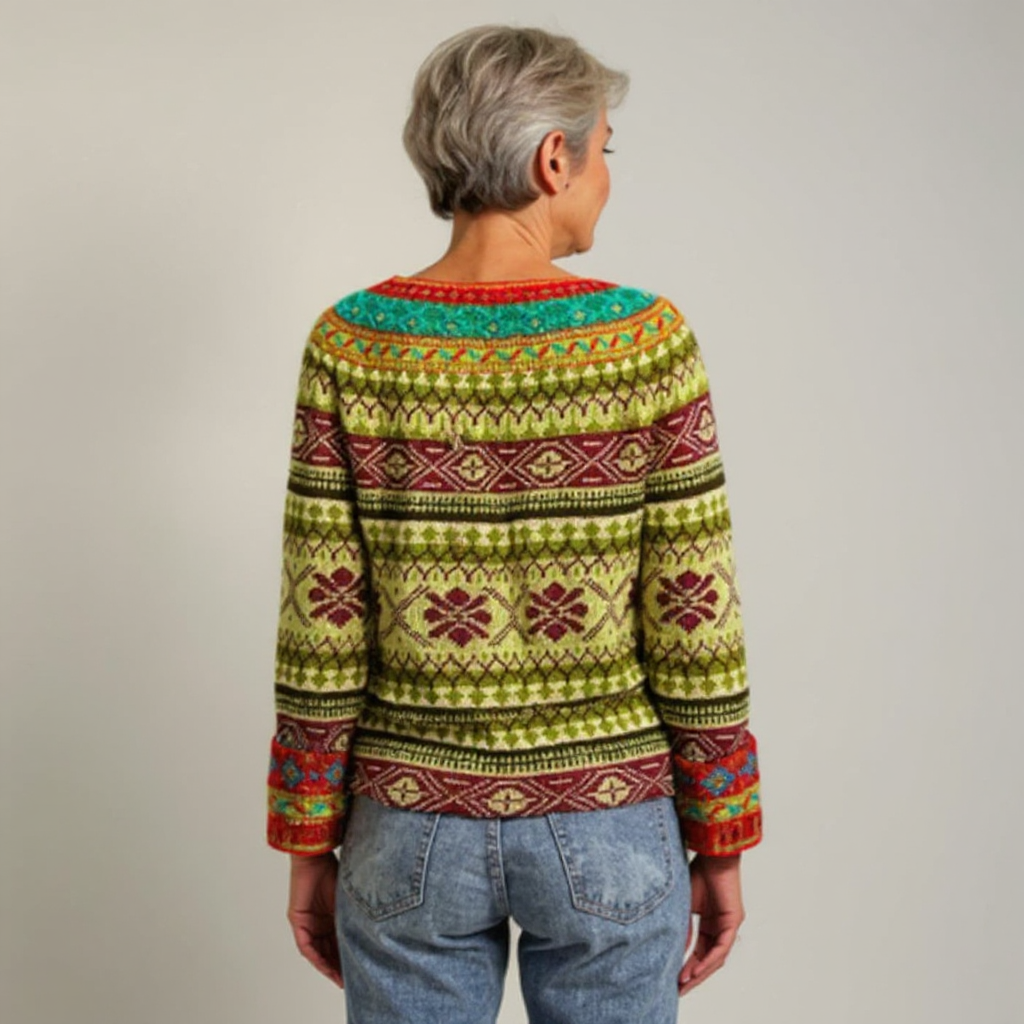 Caitlin | Vintage Island Jumper