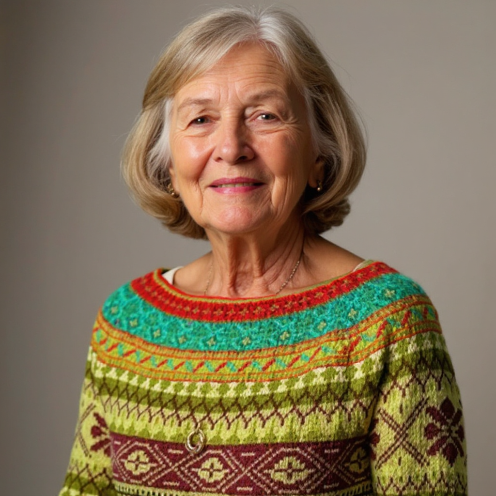 Caitlin | Vintage Island Jumper