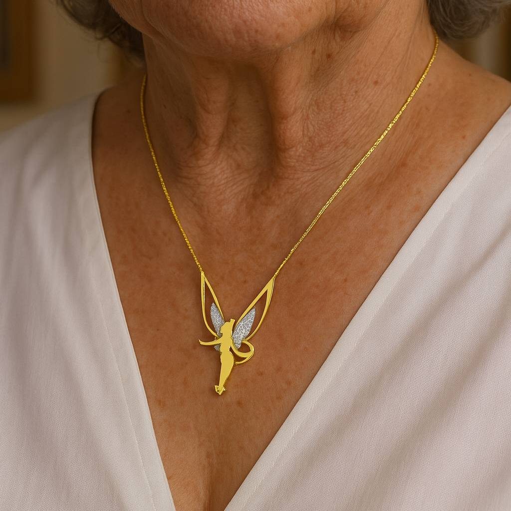 Gold & Silver Fata Necklace
