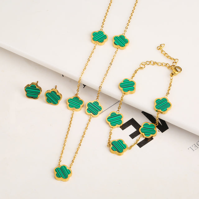 Tree-Shaped Jewelry Set