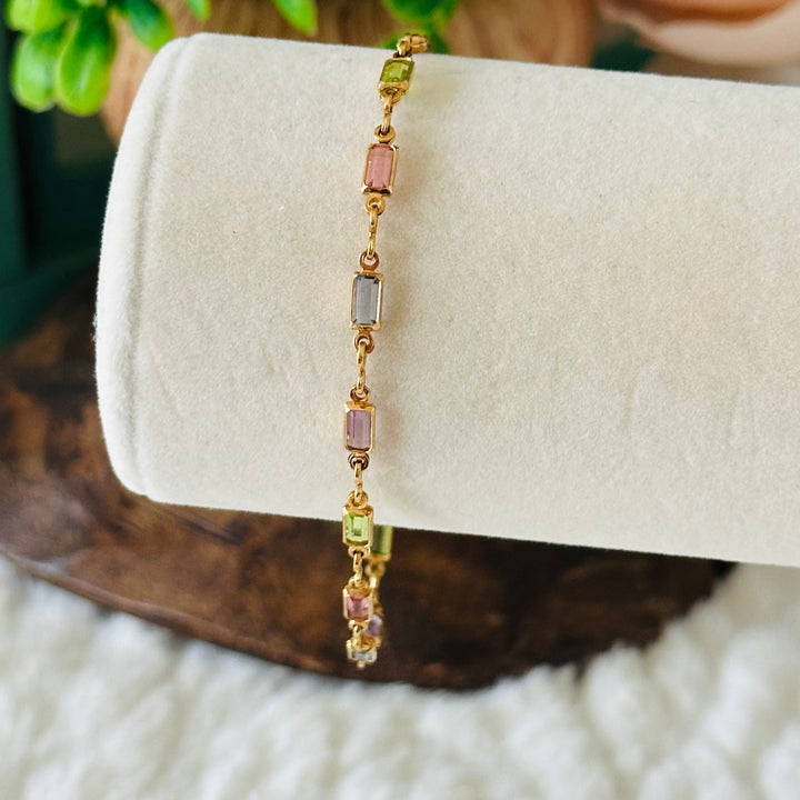 Isabella Multicolor Stone Bracelet