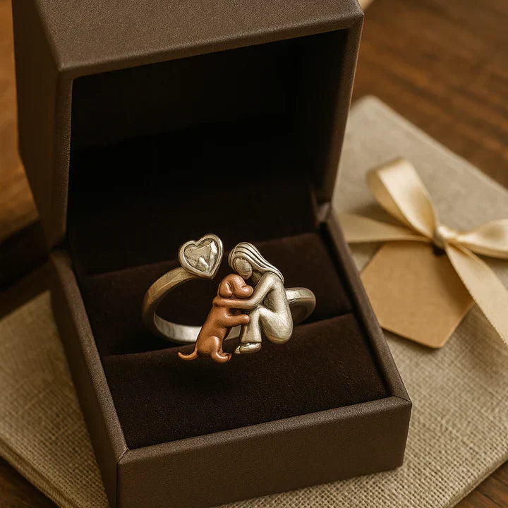 Adjustable Always in My Heart Ring