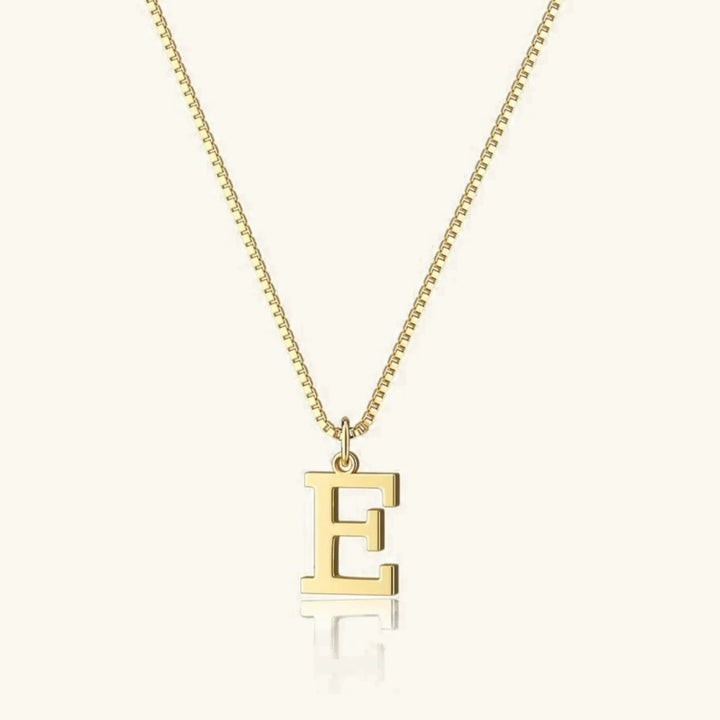 Gold Initial Necklace