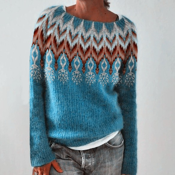 Elaine | Vintage Icelandic Knit Sweater