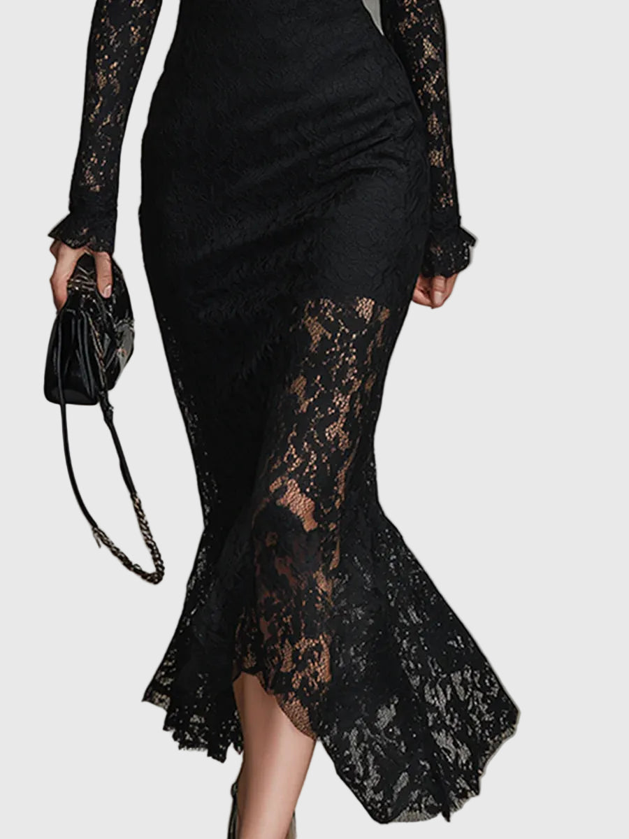Monica | Elegant Embroidered Maxi Dress