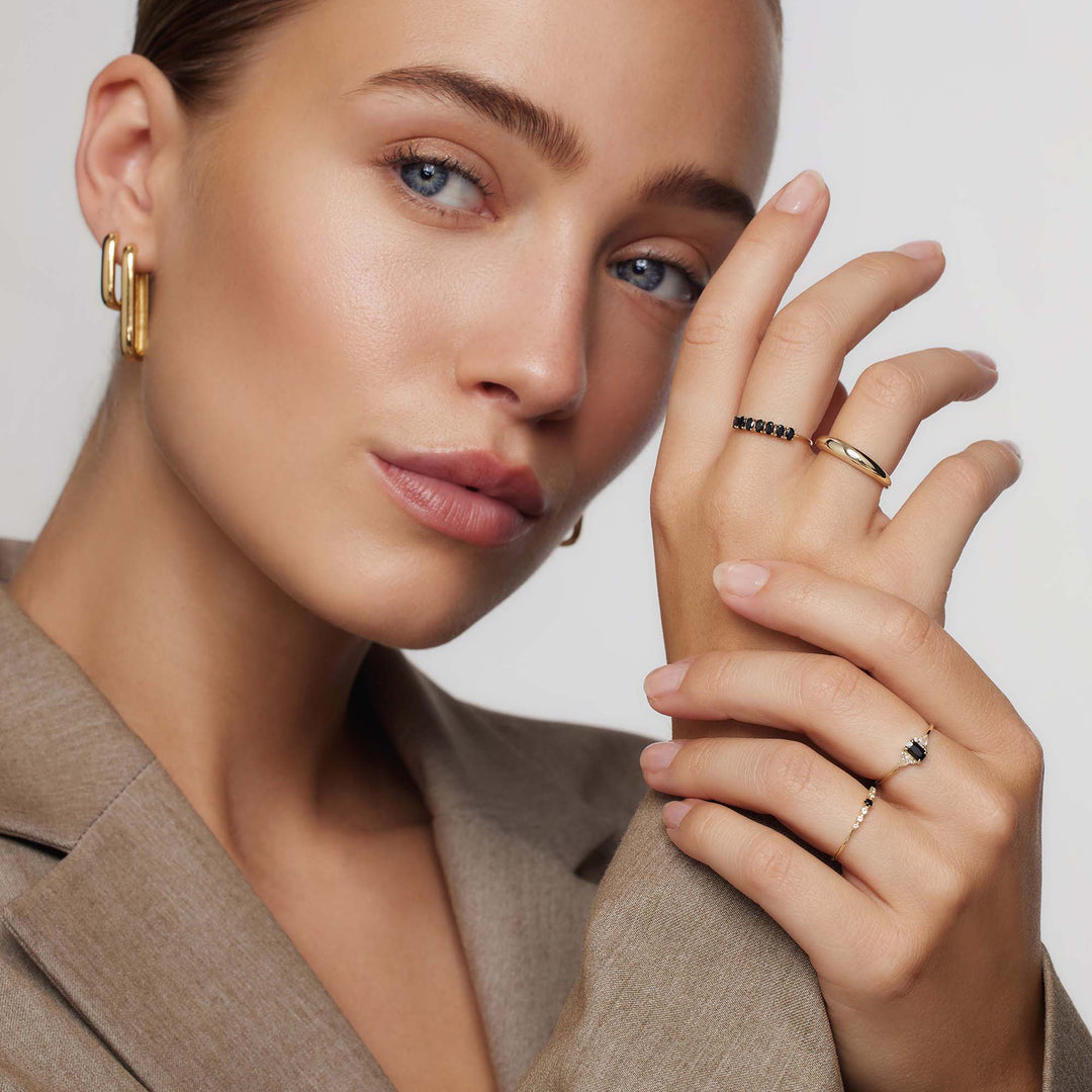 Gold Imperial Rock Ring