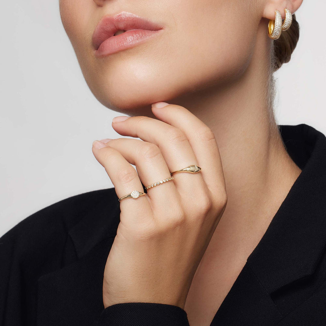 Gold Starry Sky Ring