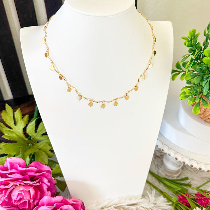 Melita Heart Pendant Necklace