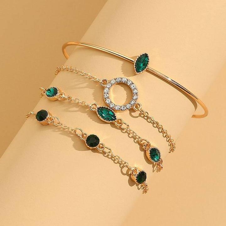 Celestial Gold Bracelet Duo