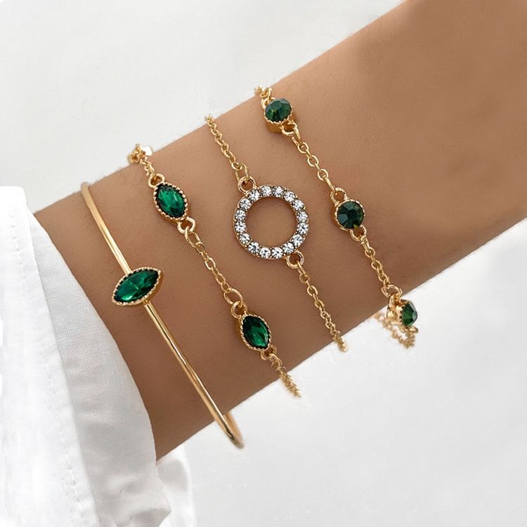 Celestial Gold Bracelet Duo