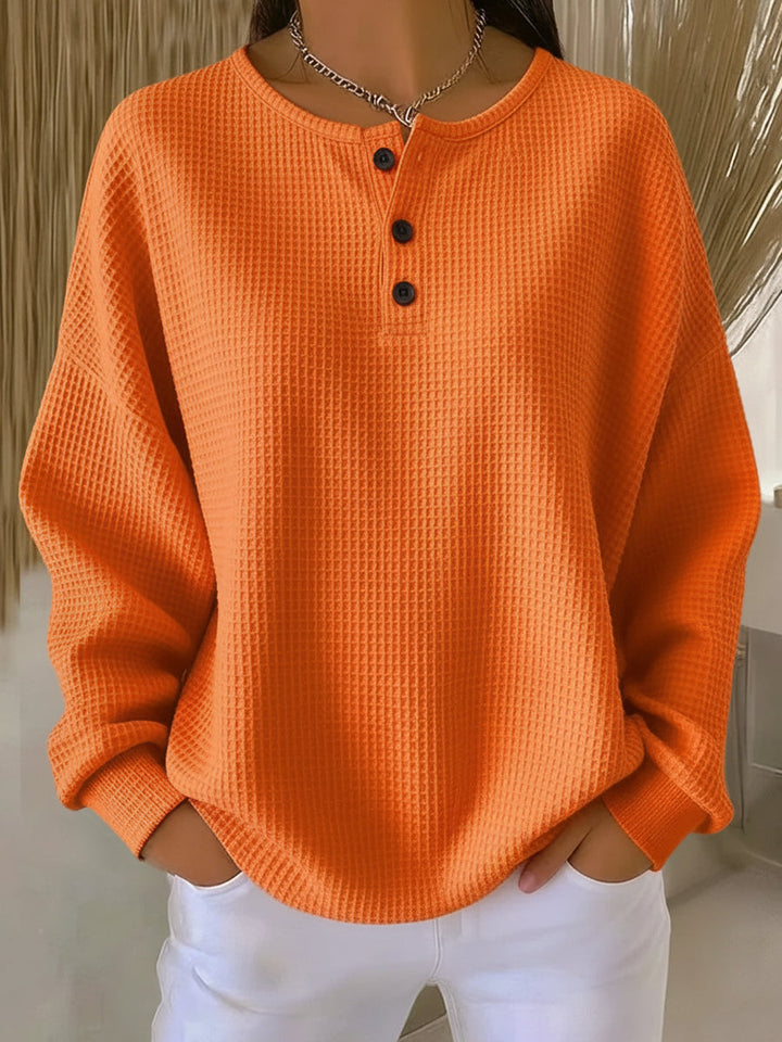 Helle™ | Waffle Knit Cosy Jumper