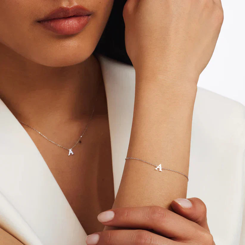 Personalized Elegance Initial Bracelet