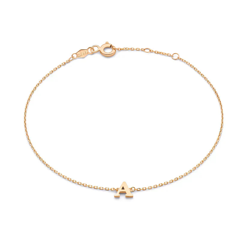 Personalized Elegance Initial Bracelet
