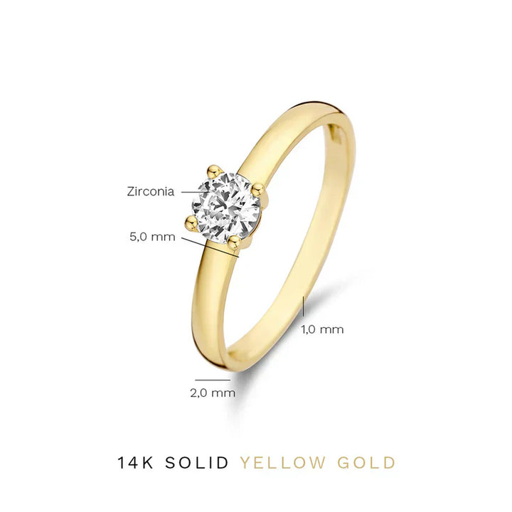 Valentina Castillo Gold Ring