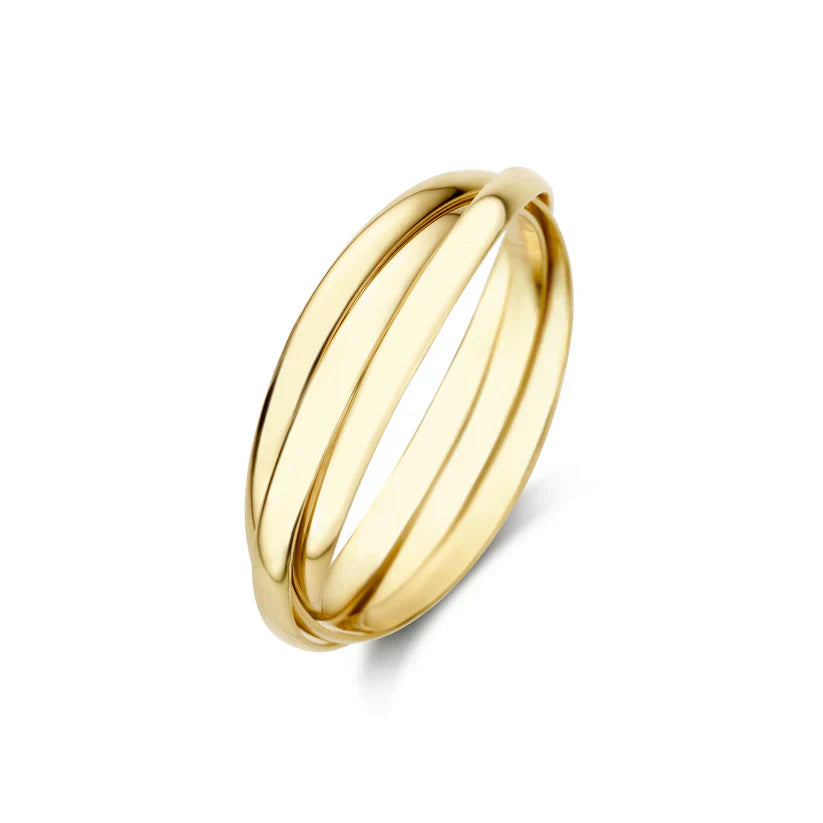 Léna Gold Trielle Ring