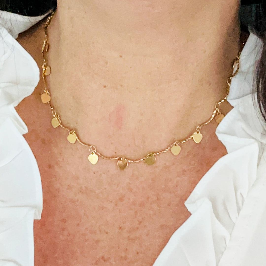 Melita Heart Pendant Necklace