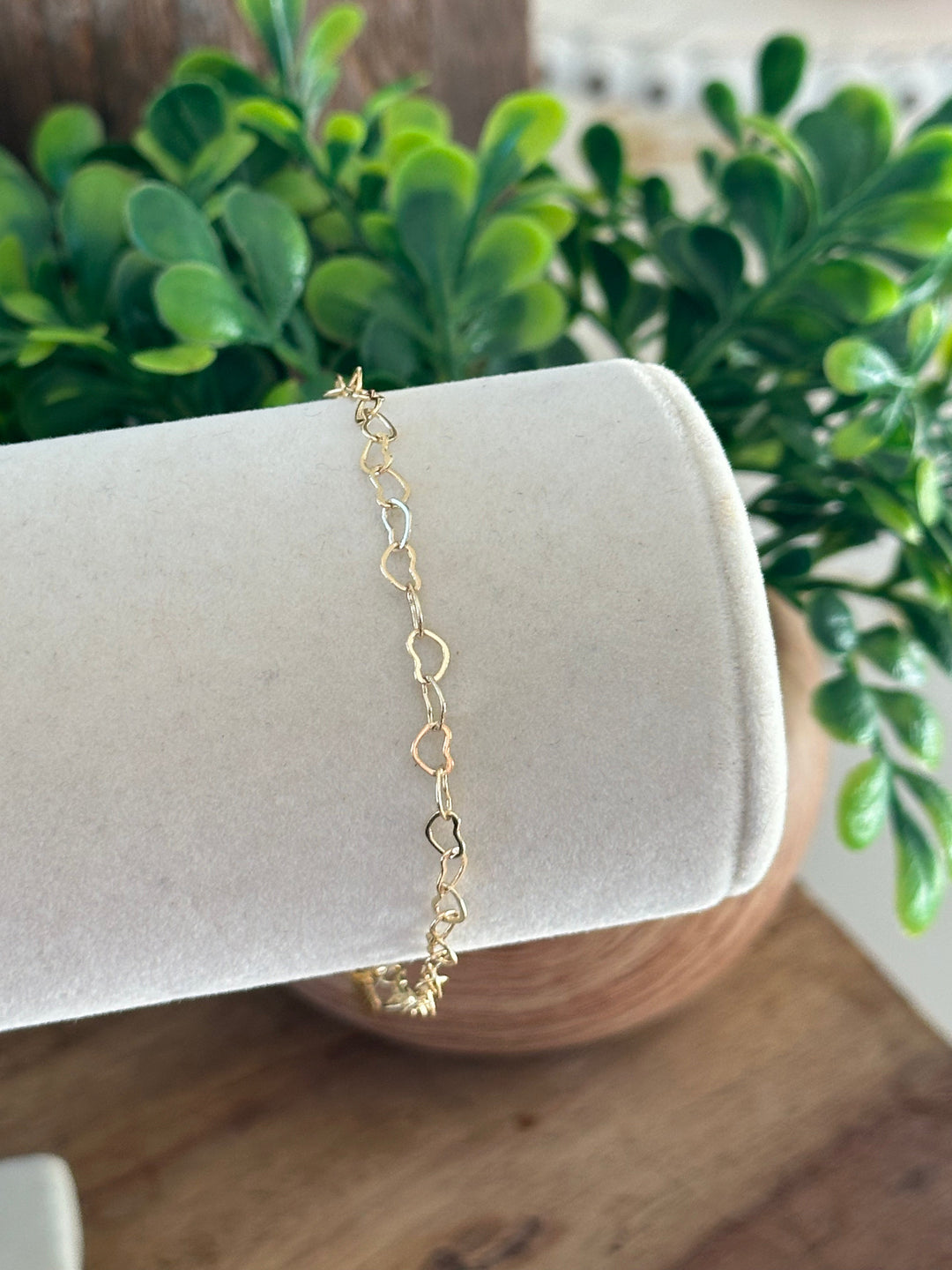 Mea Heart Link Bracelet