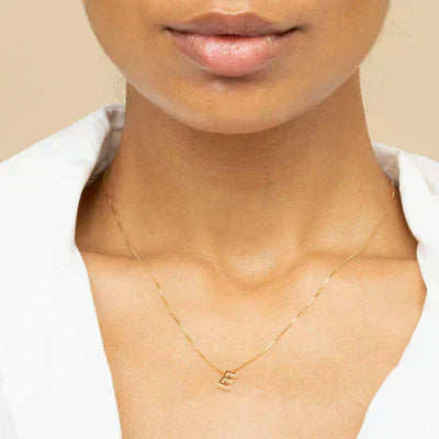 Personalized Gold Initial Necklace