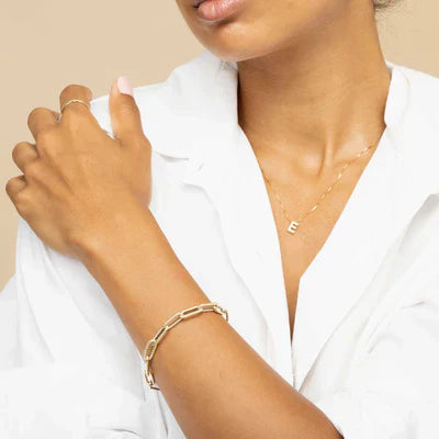 Personalized Gold Initial Necklace