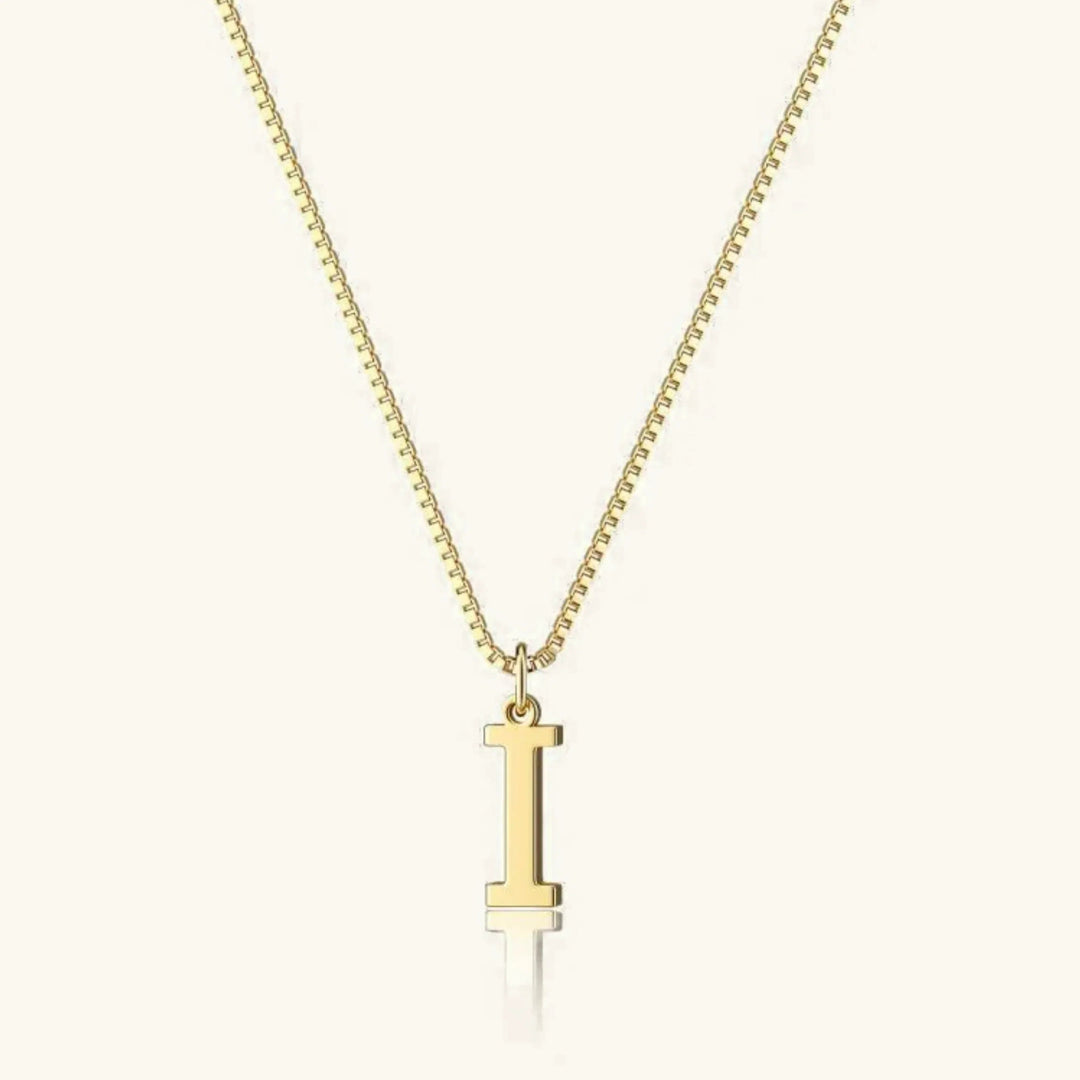 Gold Initial Necklace