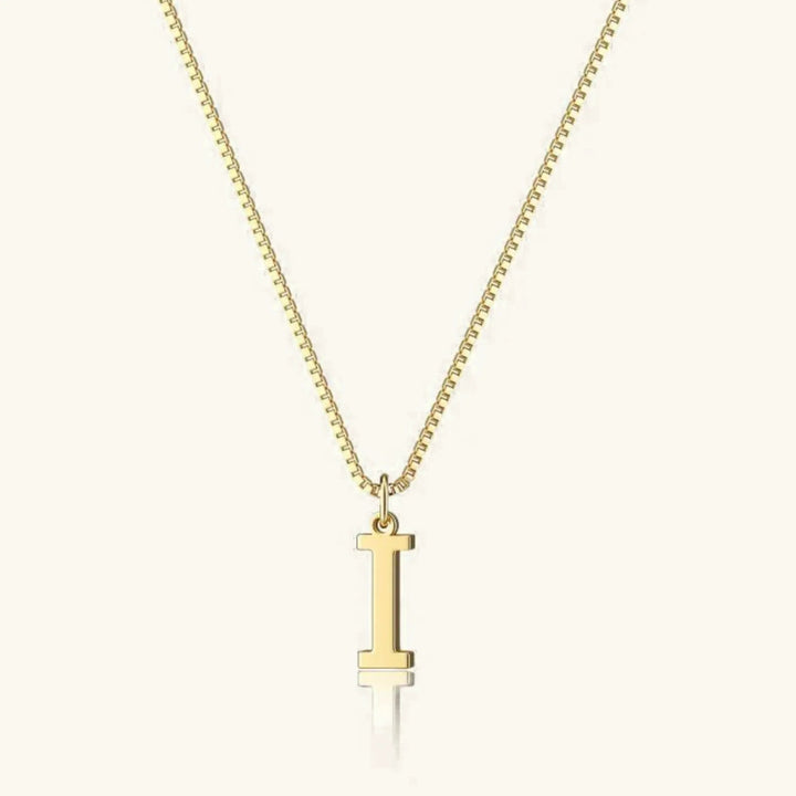 Gold Initial Necklace
