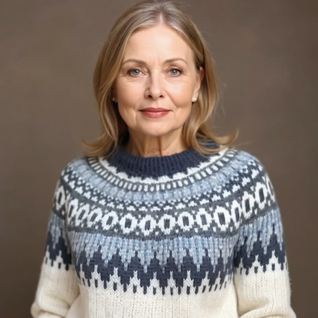 Janet | Vintage Icelandic Knit Sweater